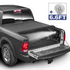 Tonneau Cover For 88-07 Chevy Silverado Gmc Sierra 1500 6.6ft Bed On Top Roll Up