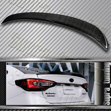 Stp-style For 2015-2020 Subaru Legacy Real Carbon Fiber Rear Trunk Spoiler Wing