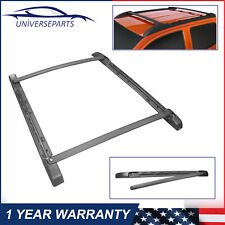 Set Top Roof Rack Cross Bar Luggage Carrier For 2005-19 Toyota Tacoma Double Cab