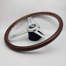 Luisi Steering Wheelfits Bmw E3 E9 E12 E21 E24 E23 390mm 1535 Mahogany Wood