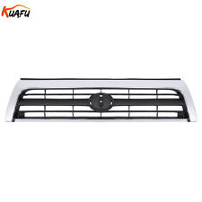 Front Bumper Grille Grill Abs Chrome Black For Toyota 4runner 1996 1997 1998