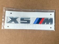 Bmw F85 X5 M Genuine Rear Trunk Emblem X5 M Lettering Decal Badge New Logo