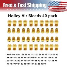 Holley Carburetor Air Bleeds Kit Your Choice 28-89 Size 40 Pack