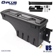 Lockable Right Side Bed Storage Box Toolbox Fit For 2007-18 Silveradogmc Sierra