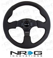 Nrg Steering Wheel Race Leather With Black Stitch 320mm Type-r Style Rst-012r
