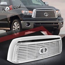 Chrome Slats Front Hood Bumper Grille Factory Style For Toyota Tundra 2010-2013
