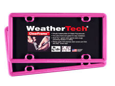 Weathertech Clearframe License Plate Frame- Durable Frame - 2 Pack - 17 Colors