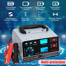 12v 24v 400w Heavy Duty Car Truck Battery Charger Intelligent Pulse Repair Trick