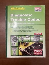 Autodata Diagnostic Codes Manual 2005 Edition Imported Vehicles