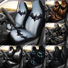 Batman Car Seat Covers 2pcs Universal Fit Pickup Truck Front Seat Protectors