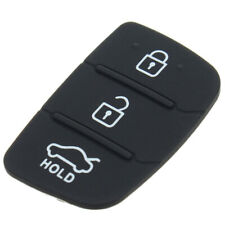 For Hyundai I10 I20 I30 Flip 3 Button Remote Key Fob Case Shell Rubber Pad