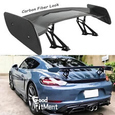 For Porsche 718 Cayman Gt4 Rs 46 Carbon Fiber Rear Spoiler Gt-style Trunk Wing