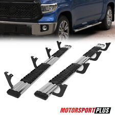 Pair 6 Running Boards Side Steps Nerf Bars For 2007-2018 Tundra Double Crew Cab