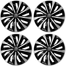 15 Wheel Covers Snap On Hub Caps Set Of 4 Fit R15 Tire Steel Rim Direct On