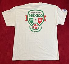 Port Company Mens Short Sleeve White Sherwin Williams Mexico 2022 T-shirt Xl