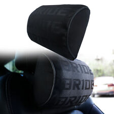 2pcs Jdm Bride Black Gradation Neck Headrest Pillow Fabric Racing Seat Material