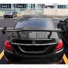 Universal 57 Dragon-1 Style Painted Black Abs Gt Trunk Adjustable Spoiler Wing