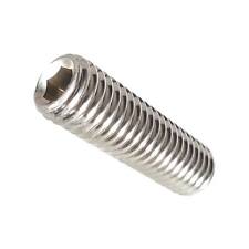 716-20 Socket Set Screws Allen Hex Drive Cup Point Stainless Steel 18-8 Qty 10