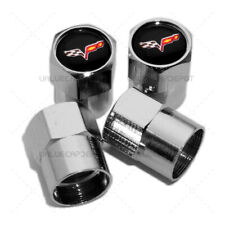 4pcs Hex Fit Corvette Car Wheels Tire Air Valve Caps Stem Dust Cover Sport Decor