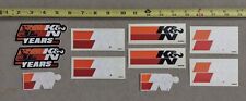 10 Kn Real Original Authentic Racing Decals Stickers 50 Years Nhra Nascar Indy