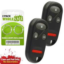 2 Replacement For 1998 1999 2000 2001 2002 Honda Accord Key Fob Shell Case