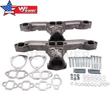 Exhaust Manifolds Rams Horn Style For Small Block Chevy Sbc 283 305 327 350 400