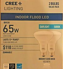 50 Light Bulbs Cree Indoor Flood Led Br30 65w 8.5 W Dimmable 5000k Wholesale