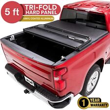 Tactik 5 Ft Tri-fold Hard Panel Tonneau Cover - Fits Ford Ranger 2019-2024