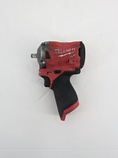 Milwaukee 2554-20 M12 Fuel Stubby 38 Friction Ring Impact Wrench Used
