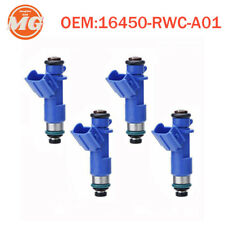 4 New Oem 410cc Fuel Injectors 16450-rwc-a01 For Rdx Rsx Integra Civic