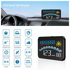 5 Digital Speedometer Universal Gps Car Hud Head Up Display Mph Overspeed Alarm