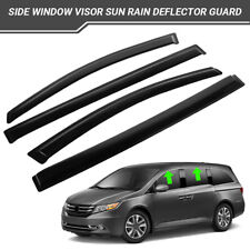 Fits 2011-2017 Honda Odyssey Side Window Visor Sun Rain Deflector Guard