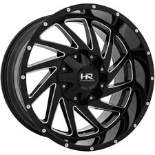 Hardrock H704 Crusher 20x12 5x55x5.5 -44mm Blackmilled Wheel Rim 20 Inch