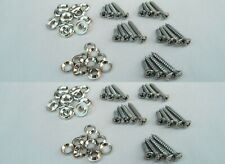 60pcs Chrome Interior Hardware For Classic Olds Chevy Pontiac Buick Caddy Etc