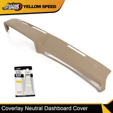 Dash Cover Cap Fit For 1981-87 Chevy Gmc Pickup Full Size 1981-91 Chevy Gmc Suv