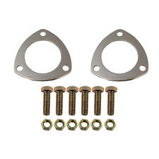 2-12 Triangle Soft Crush Aluminum Header Collector Gaskets With Bolts 2.5in