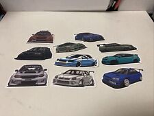 Lot Of 10 Subaru Impreza Wrx Sti Hatch Stickers Approximately 3 Inches Each