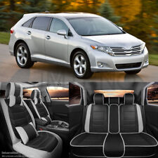 For 2009-2015 Toyota Venza 5-seats Car Seat Covers Luxury Front Rear Cushion