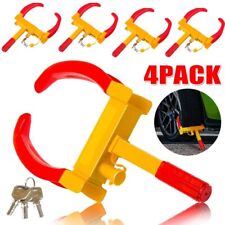 4pack Heavy Duty Car Tire Claw Truck Wheel Clamp Lock Anti Theft Parking Boot