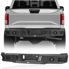 Hooke Road Rear Bumper Rear-end Protection Fit Ford F-150 2018 2019 2020