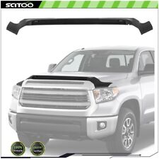 Scitoo For 2014-2019 Toyota Tundra Hood Flector Protector Bug Shield Acrylic