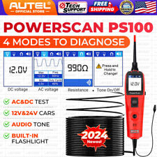 Autel Powescan Ps100 Circuit Tester Electrical System Diagnostic Tool 12v24v