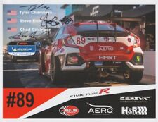 2023 Honda Of America Racing Team Hart Civic Type R Signed Indy Imsa Hero Card