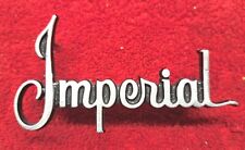 Mopar 1969 Chrysler Imperial Front Fender Emblem 3345736
