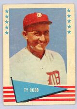1961 Fleer 14 Ty Cobb Tigers - Vg