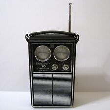 Antique Valiant 16 Sixteen Transistor Radio - With Carry Case - Made In Japan