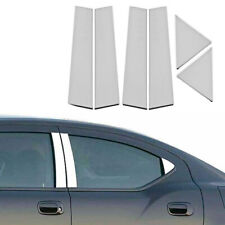 For 2006-2010 Dodge Charger Glossy Chrome Pillar Posts Door Window Trim Cover Us