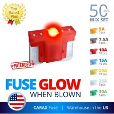 Fuse Low Profile Micro Blade 50 Mix Smart Auto Led Indicator Glow When Blown