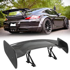 Matte Black Look Gt Style Car Spoiler Rear Trunk Wing Lip For Porsche Cayman Gt4