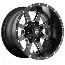 One 20x9 Fuel D610 Maverick 5x1085x55x127 30 Gloss Black Milled Wheel Rim 71.5